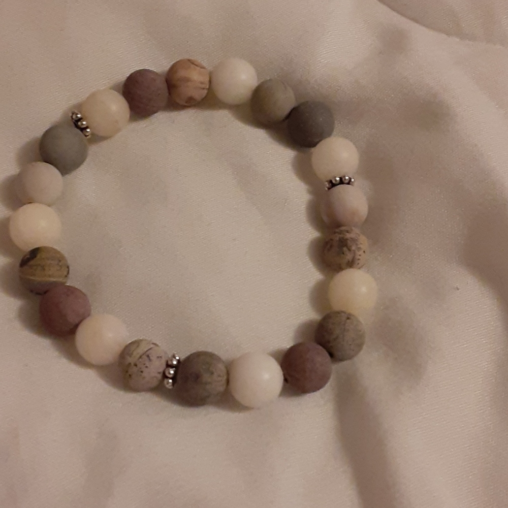 Handcrafted stretch bracelet